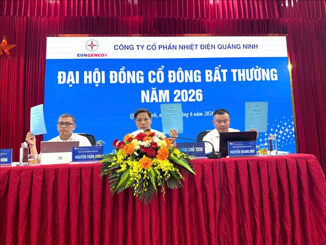 Công ty cổ phần Nhiệt điện Quảng Ninh tổ chức Đại hội đồng cổ đông thông qua điều chỉnh Dự án nâng cấp, cải tạo hệ thống xử lý khí thải Nhà máy Nhiệt điện Quảng Ninh