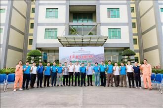 Công ty Cổ phần Nhiệt điện Quảng Ninh tổ chức Lễ ra quân Hưởng ứng Phong trào “Xanh – Sạch – Đẹp – An toàn nơi làm việc”