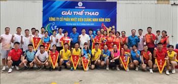 Công ty cổ phần Nhiệt điện Quảng Ninh tổ chức Giải thể thao CBCNV, NLĐ năm 2025