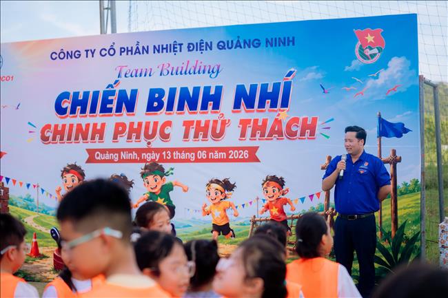 Sôi nổi chương trình teambuilding chào hè năm 2026 dành cho con CBCNV Công ty cổ phần Nhiệt điện Quảng Ninh