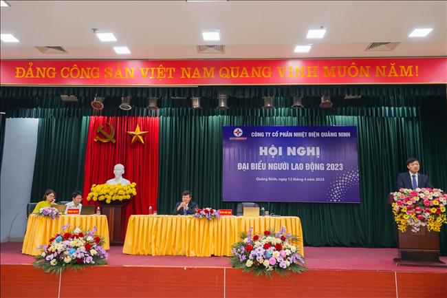 Công ty cổ phần Nhiệt điện Quảng Ninh tổ chức thành công  Hội nghị Đại biểu người lao động năm 2023
