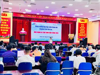 Đẩy mạnh đào tạo AI, nâng cao năng lực số cho đội ngũ CBCNV Công ty