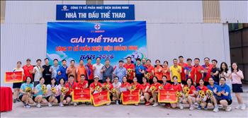 Khí thế sôi nổi từ giải thể thao công nhân lao động Công ty cổ phần Nhiệt điện Quảng Ninh năm 2026