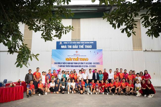 SÔI NỔI GIẢI THỂ THAO CHÀO MỪNG NGÀY THÀNH LẬP CÔNG TY VÀ NGÀY TRUYỀN THỐNG NGÀNH ĐIỆN
