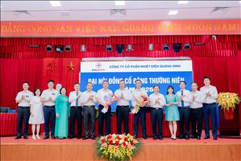 Công ty cổ phần Nhiệt điện Quảng Ninh tổ chức thành công Đại hội đồng cổ đông thường niên năm 2026