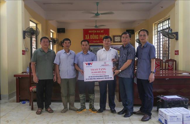 Công ty Cổ phần Nhiệt điện Quảng Ninh chung tay hỗ trợ người dân Ba Bể (Bắc Kạn) khắc phục hậu quả lũ ống, sạt lở đất