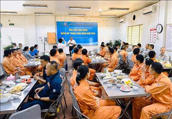 Công ty cổ phần Nhiệt điện Quảng Ninh tổ chức “Bữa cơm Công đoàn” nhân Tháng Công nhân 2026