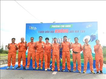Người lao động Công ty cổ phần Nhiệt điện Quảng Ninh tham gia giải chạy hưởng ứng Tháng hành động phòng, chống ma tuý năm 2026