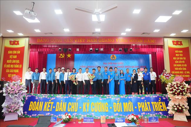 Đại hội Công đoàn Công ty cổ phần Nhiệt điện Quảng Ninh - Khẳng định bản lĩnh, trí tuệ người lao động ngành điện