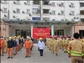 Nhiệt điện Quảng Ninh tổ chức thực tập phương án chữa cháy và phương án cứu nạn cứu hộ năm 2023