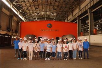 Nhiệt điện Quảng Ninh tổ chức chương trình tham quan Nhà máy cho các cháu là con CBCNV trong Công ty năm 2023