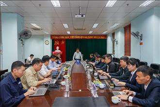 Lãnh đạo Tổng công ty Phát điện 1 thăm và làm việc với Công ty cổ phần Nhiệt điện Quảng Ninh