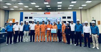 Tổng công ty Phát điện 1 thăm và tặng quà người lao động tại Công ty cổ phần Nhiệt điện Quảng Ninh nhân dịp Tháng công nhân năm 2025