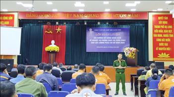 Công ty cổ phần Nhiệt điện Quảng Ninh tổ chức lớp bồi dưỡng kiến thức phòng cháy chữa cháy năm 2025