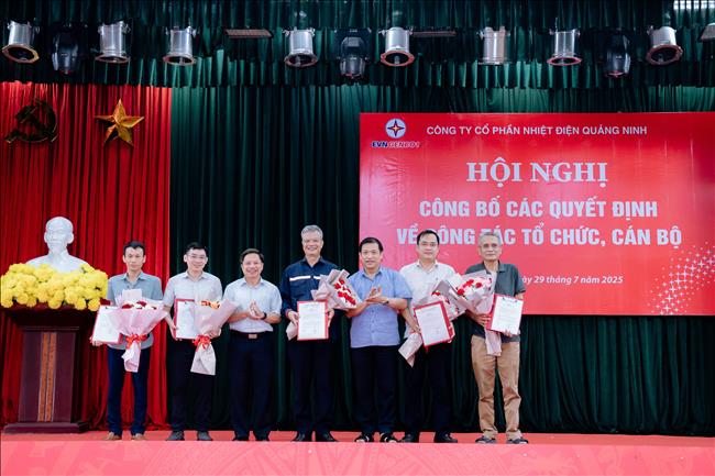 Nhiệt điện Quảng Ninh đổi mới tổ chức, kiện toàn cán bộ: Bước đi cần thiết trong xu thế tinh gọn bộ máy